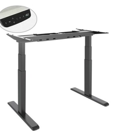 Dual Motor Electric Sit-Stand Desk (3 Stage) - M06-23D [White]