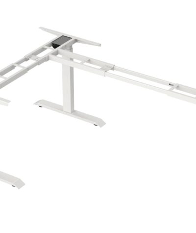 L-Shaped 3 Leg Electric Height Adjustable Table Frame