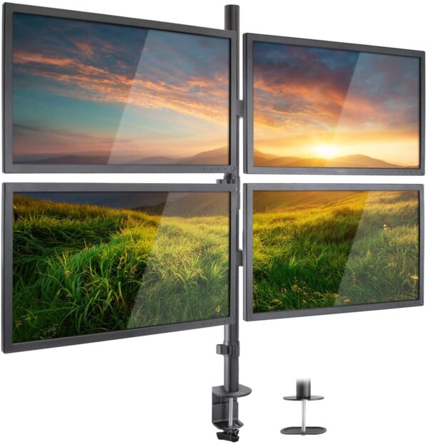 Quad Screen Monitor Arms